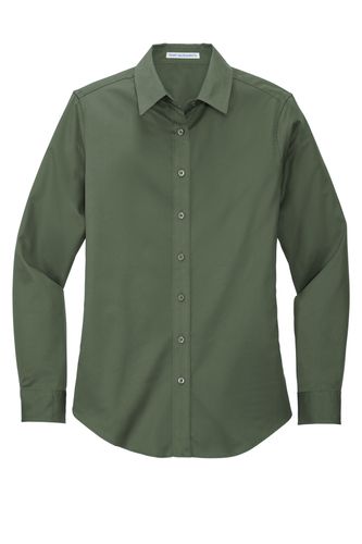 Ladies Long Sleeve Easy Care Shirt image thumbnail