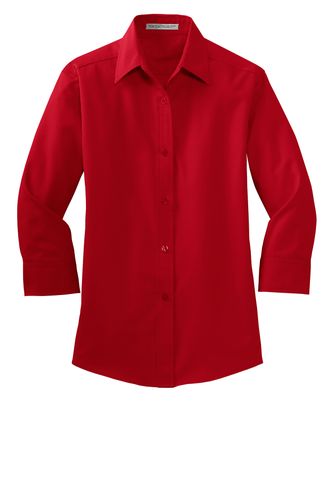 Ladies 3/4-Sleeve Easy Care Shirt image thumbnail