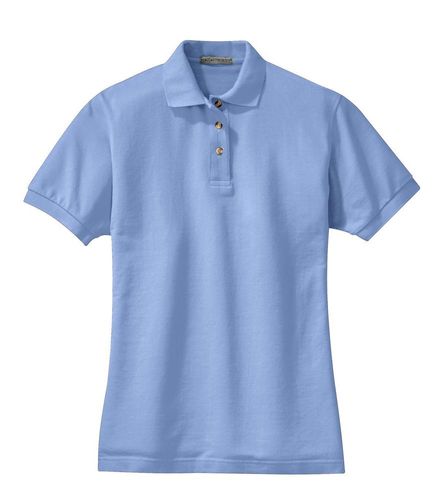 Ladies Pique Knit Polo image thumbnail