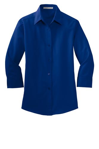 Ladies 3/4-Sleeve Easy Care Shirt image thumbnail