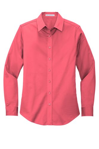 Ladies Long Sleeve Easy Care Shirt image thumbnail