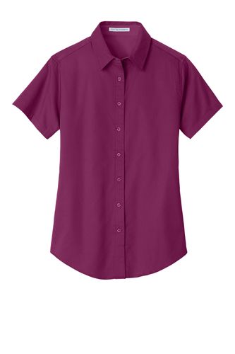 Ladies Short Sleeve Easy Care Shirt image thumbnail