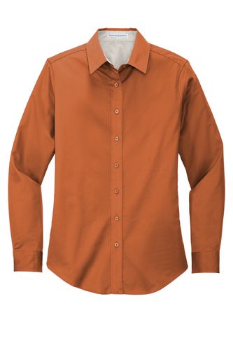 Ladies Long Sleeve Easy Care Shirt image thumbnail