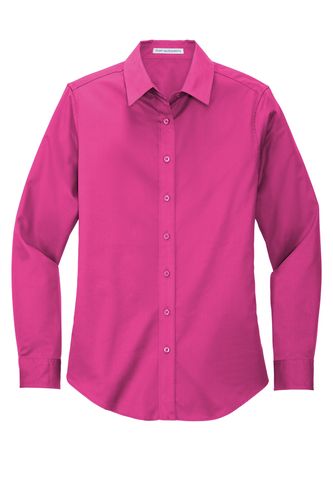 Ladies Long Sleeve Easy Care Shirt image thumbnail