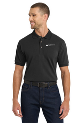 Image of Heavyweight Cotton Pique Polo - Tall