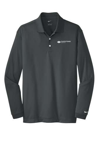 Nike Tall Long Sleeve Dri Fit Stretch Tech Polo image thumbnail