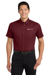 Image of Short Sleeve Easy Care Shirt - Tall