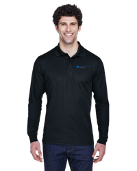 Image of  Men's Pinnacle Performance Long-Sleeve Pique Polo