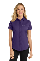 Image of Ladies Short Sleeve Easy Care Shirt
