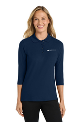 Image of Women's Silk Touch 3/4-Sleeve Polo