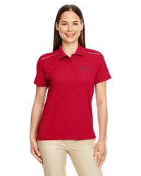 Image of  Ladies' Radiant Performance PiquePolo with Reflective Piping