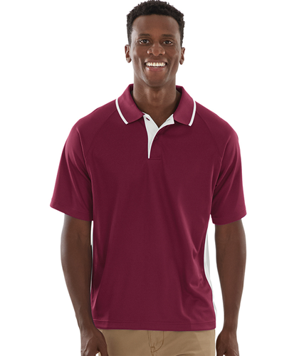Men's Color Blocked Wicking Polo image thumbnail