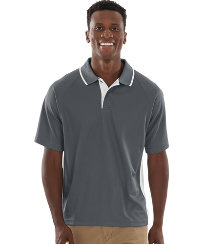Men's Color Blocked Wicking Polo image thumbnail
