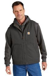 Image of Carhartt Sherpa-Lined Mock Neck Vest 