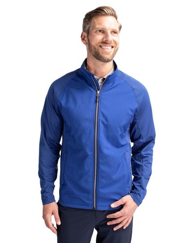 Cutter & Buck Adapt Eco Knit Hybrid Recycled Mens Full Zip Jacket image thumbnail