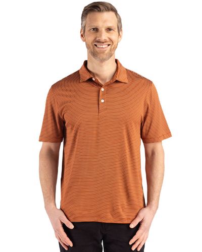 Cutter & Buck Forge Eco Fine Line Stripe Stretch  Recycled Mens Polo image thumbnail