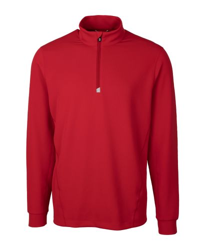 Cutter & Buck Traverse Stretch Quarter Zip Mens Pullover  image thumbnail