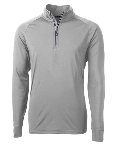 Cutter & Buck Adapt Eco Knit Stretch Recycled Mens Quarter Zip Pullover image thumbnail