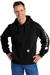 Image of Carhartt Midweight Hooded Logo Sweatshirt 