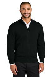 Image of Port Authority Easy Care Full-Zip Sweater 