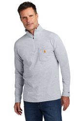 Image of Carhartt Force 1/4-Zip Long Sleeve T-Shirt 