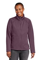 Image of The North Face Ladies Chest Logo Ridgewall Soft Shell Jacket 