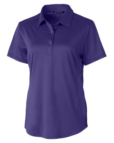 Cutter & Buck Prospect Textured Stretch Womens Short Sleeve Polo image thumbnail