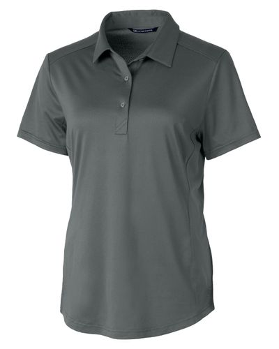 Cutter & Buck Prospect Textured Stretch Womens Short Sleeve Polo image thumbnail