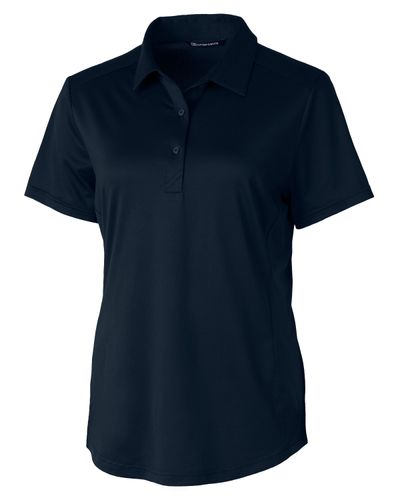 Cutter & Buck Prospect Textured Stretch Womens Short Sleeve Polo image thumbnail