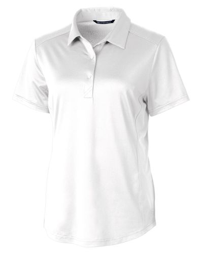 Cutter & Buck Prospect Textured Stretch Womens Short Sleeve Polo image thumbnail