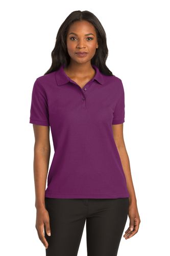 Port Authority Ladies Silk Touch Polo image thumbnail
