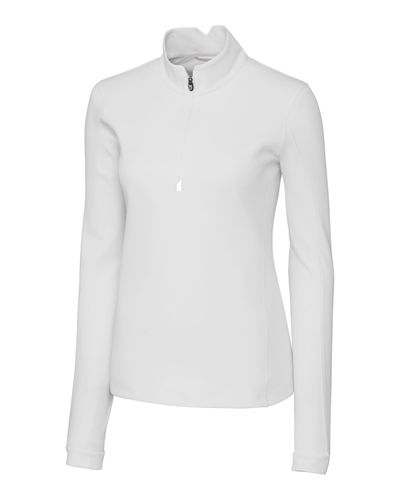 Cutter & Buck Traverse Stretch Quarter Zip Womens Pullover image thumbnail