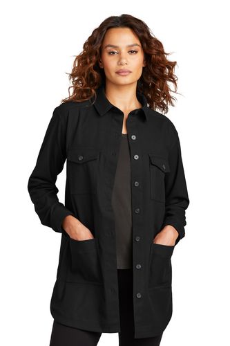 Mercer+Mettle Women's Long Sleeve Twill Overshirt  image thumbnail