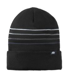 Image of TravisMathew Striped Cuffed Beanie 