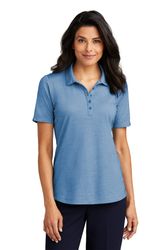 Image of Port Authority Ladies Fine Pique Blend Polo 