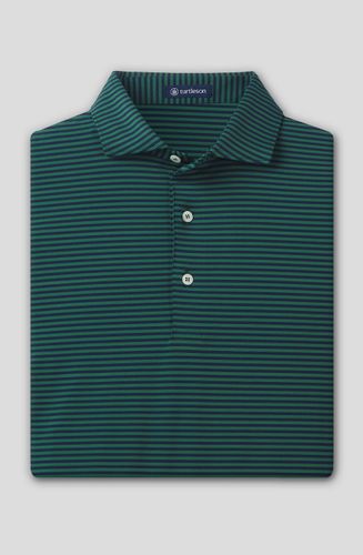 Turtleson Edward Stripe Performance Polo image thumbnail