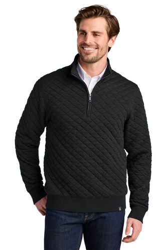 Brooks Brothers Diamond Quilt 1/4-Zip   image thumbnail