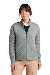 Image of Brooks Brothers Women's Diamond Quilt Full-Zip 