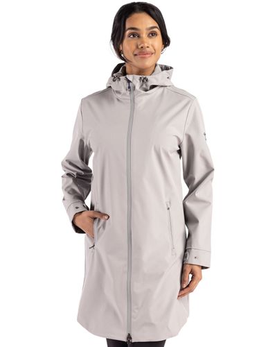 Cutter & Buck Camano Everyday Stretch Recycled Womens Water Resistant Jacket image thumbnail