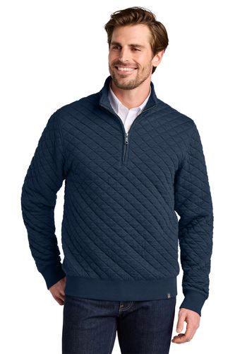 Brooks Brothers Diamond Quilt 1/4-Zip   image thumbnail
