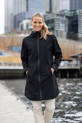 Cutter & Buck Camano Everyday Stretch Recycled Womens Water Resistant Jacket image thumbnail