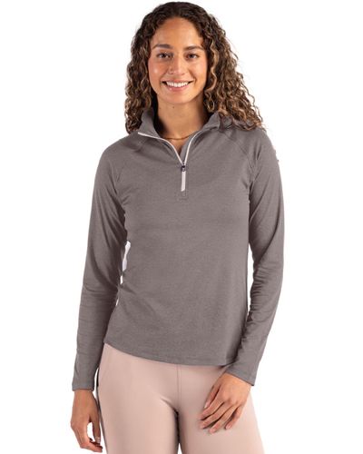 Cutter & Buck Coastline Epic Comfort Recycled Women’s Quarter Zip image thumbnail
