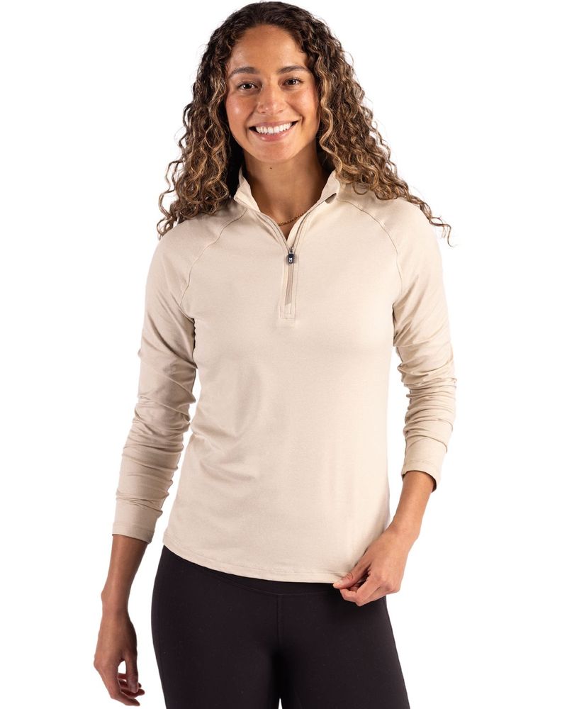 Cutter & Buck Coastline Epic Comfort Recycled Women’s Quarter Zip primary image
