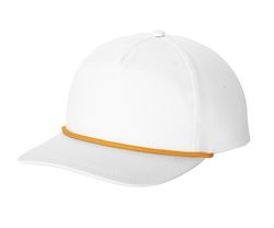 Image of Port Authority Snapback Five-Panel Rope Cap