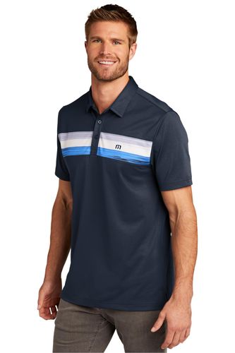 TravisMathew Cabana Chest Stripe Polo. TM1MU416 image thumbnail