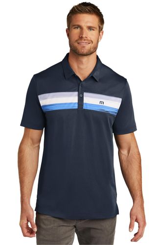 TravisMathew Cabana Chest Stripe Polo. TM1MU416 image thumbnail