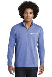 Image of Sport-Tek PosiCharge Tri-Blend Wicking 1/4-Zip Pullover