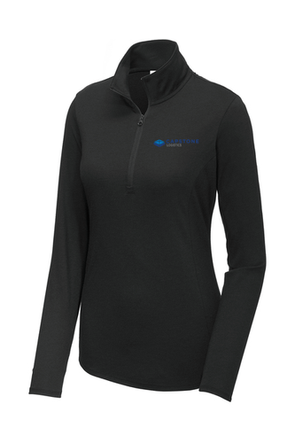 Sport-Tek Women's PosiCharge Tri-Blend Wicking 1/4-Zip Pullover image thumbnail