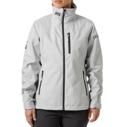 Image of Helly Hansen Ladies' Grey Crew Midlayer Jacket