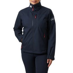 Image of Helly Hansen Ladies' Navy Crew Midlayer Jacket